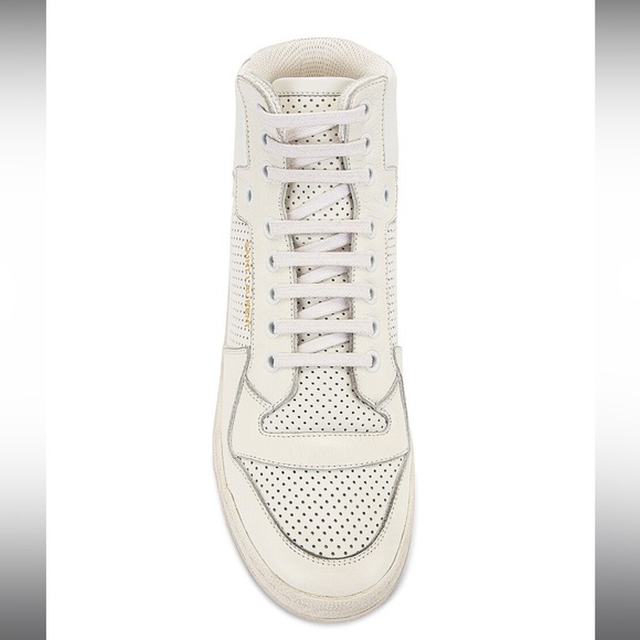 SAINT LAURENT SL24 HIGH TOP SNEAKERS - Picture 4 of 14